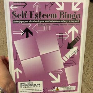 SELF ESTEEM BINGO NIB SEALED WELLNESS GAME EDUCATIONAL SELF IMPROVEMENT